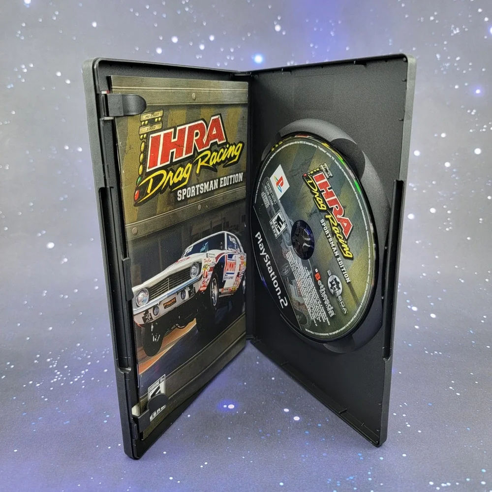 IHRA Drag Racing Sportsman Edition Sony PlayStation 2 PS2 Bethesda CIB Complete